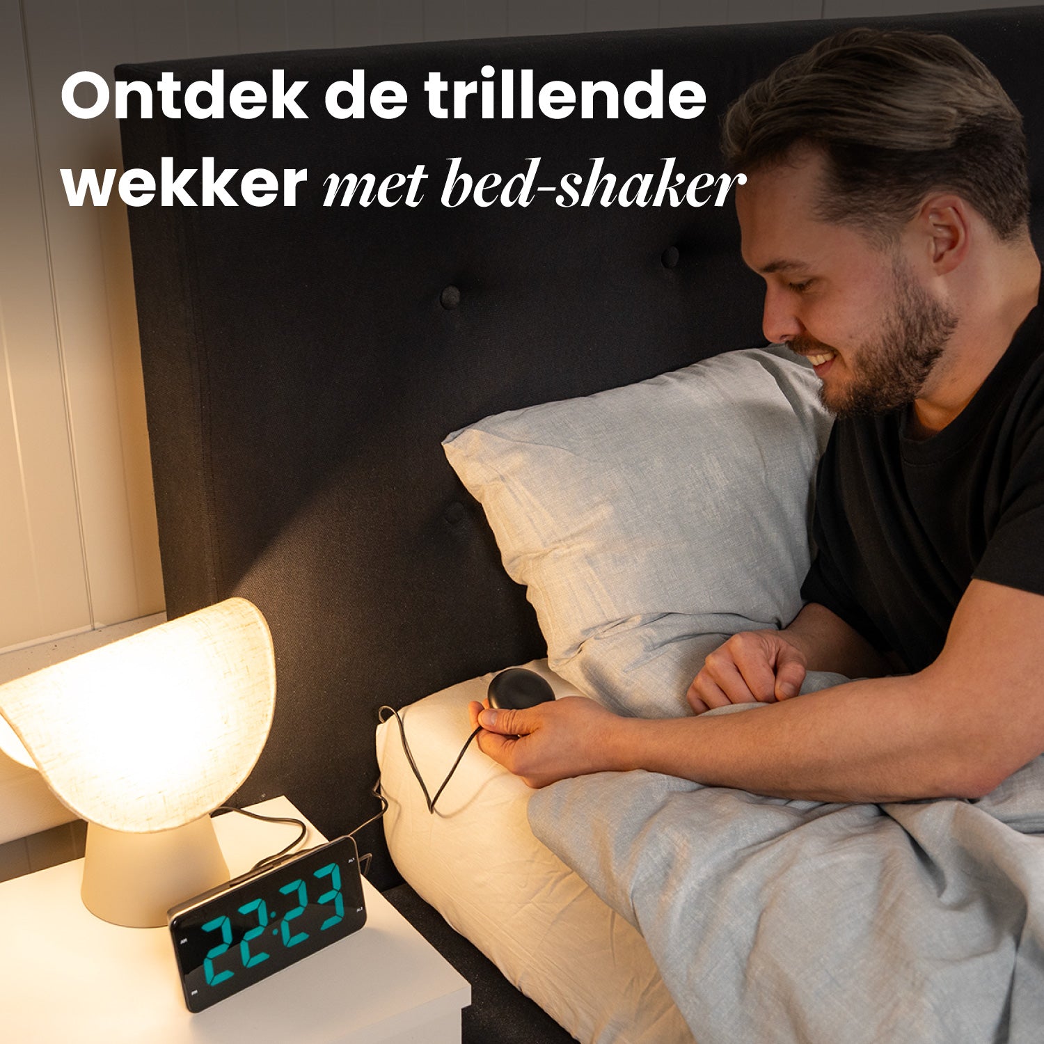 Wekker met trilfunctie 'Pulse'