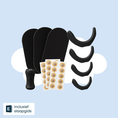 slaapmasker, neusclips en neusstickers