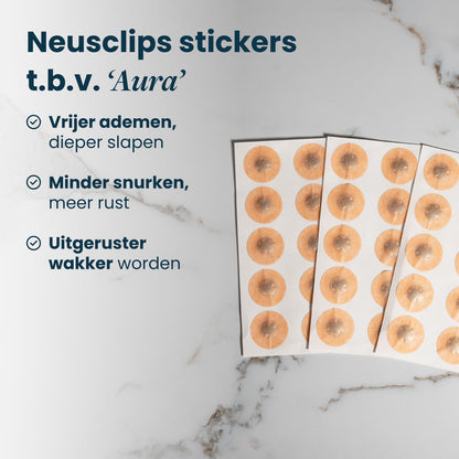Neusstickers 'Aura'